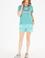 Kadın Mint Örme Şort