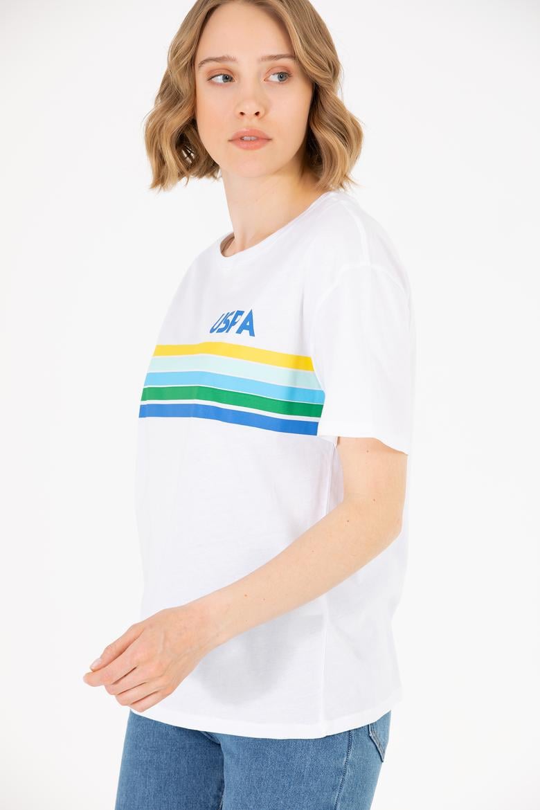 Kadın Beyaz Tişört