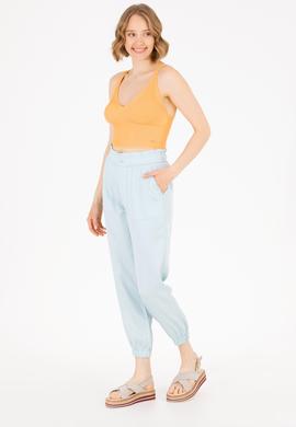 Kadın Su Yeşili Pantolon - 50263204019