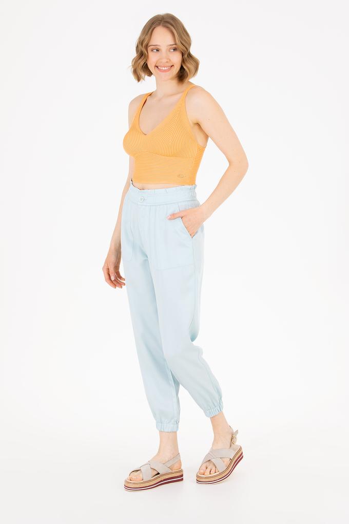 Kadın Su Yeşili Pantolon