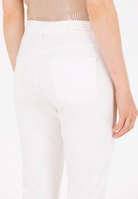 Kadın Beyaz Slim Hight Waist Fit Jean Pantolon - 50263774019