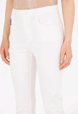 Kadın Beyaz Slim Hight Waist Fit Jean Pantolon - 50263774019