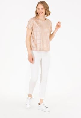 Kadın Beyaz Slim Hight Waist Fit Jean Pantolon - 50263774019