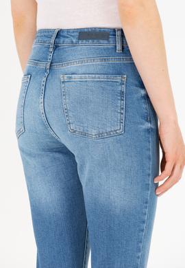 Kadın Mavi Slim High Waist Fit Jean Pantolon - 50266283007