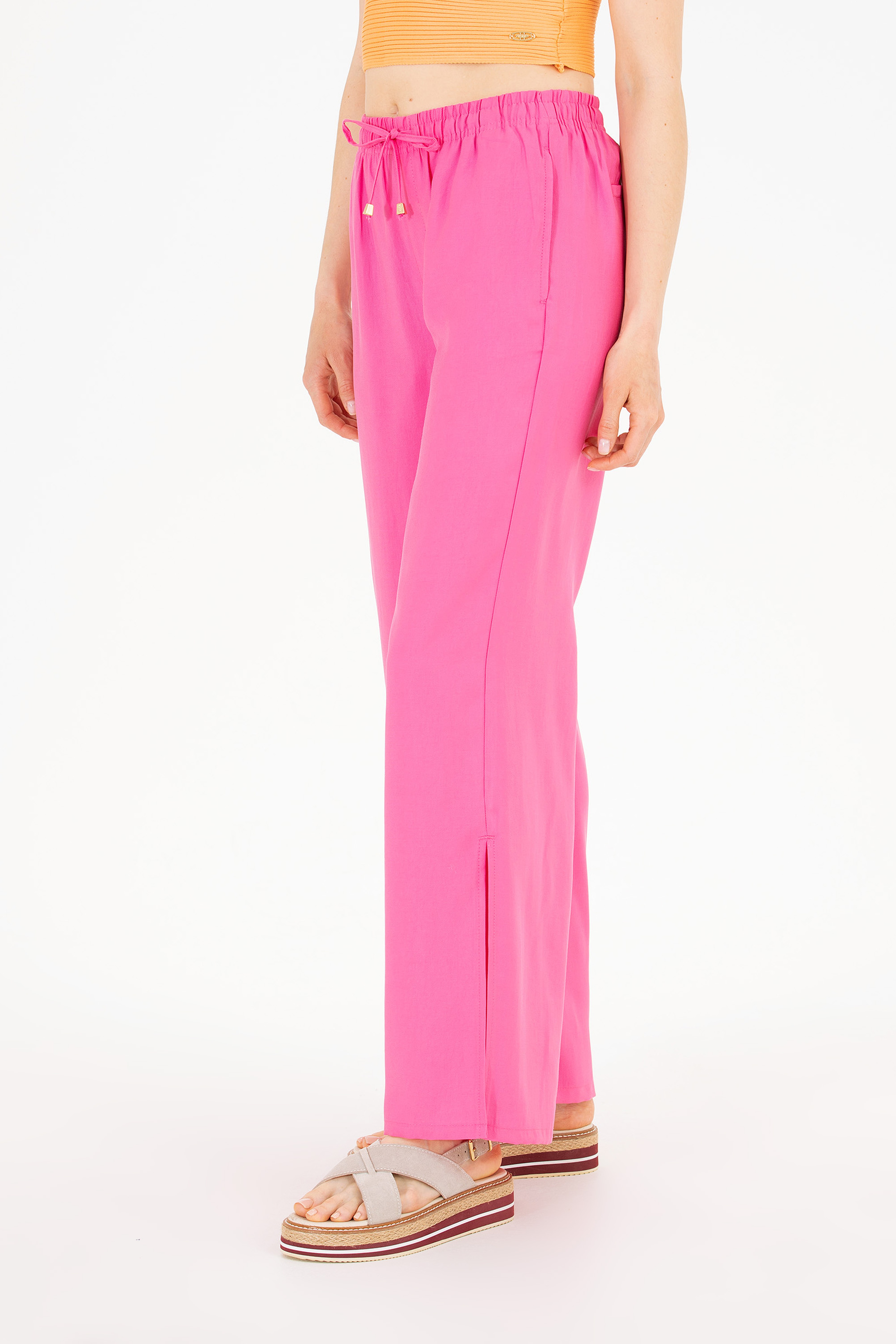 Kadın Pembe Pantolon - Image 2
