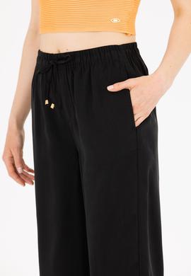 Kadın Siyah Pantolon - 50263197036