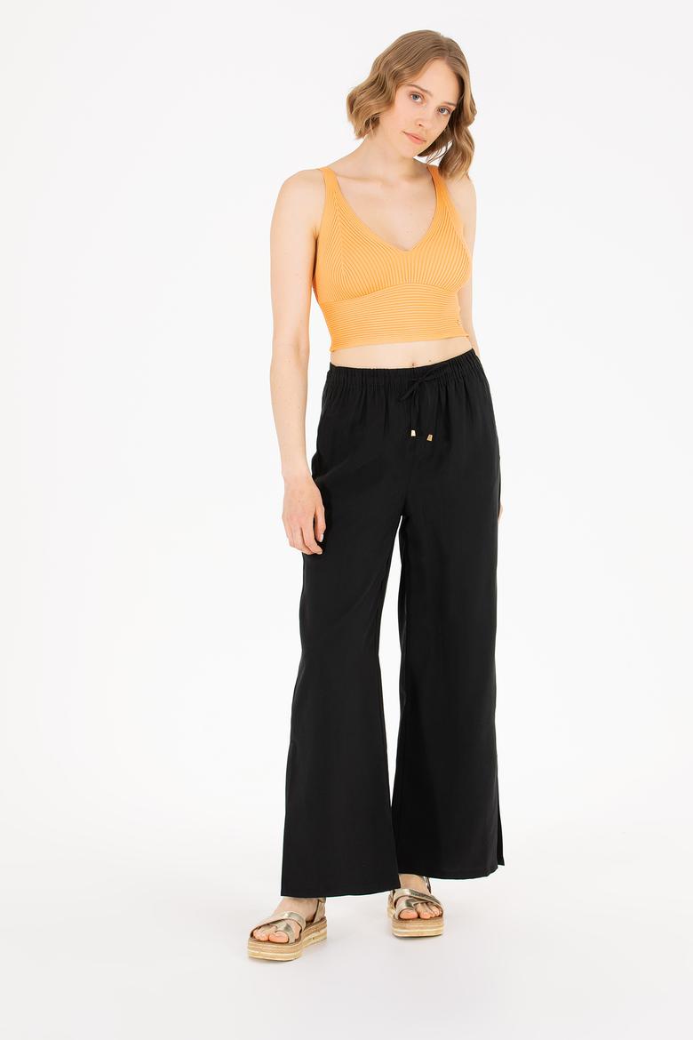 Kadın Siyah Pantolon - 50263197036