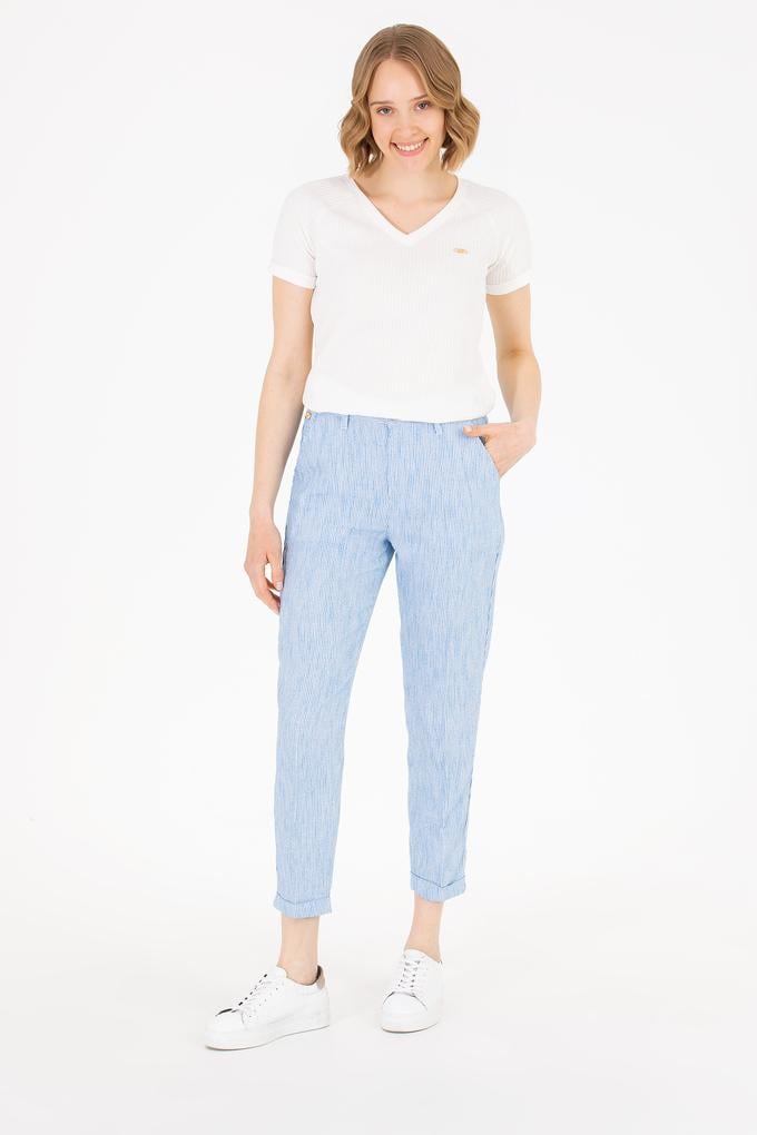 Kadın Saks Pantolon