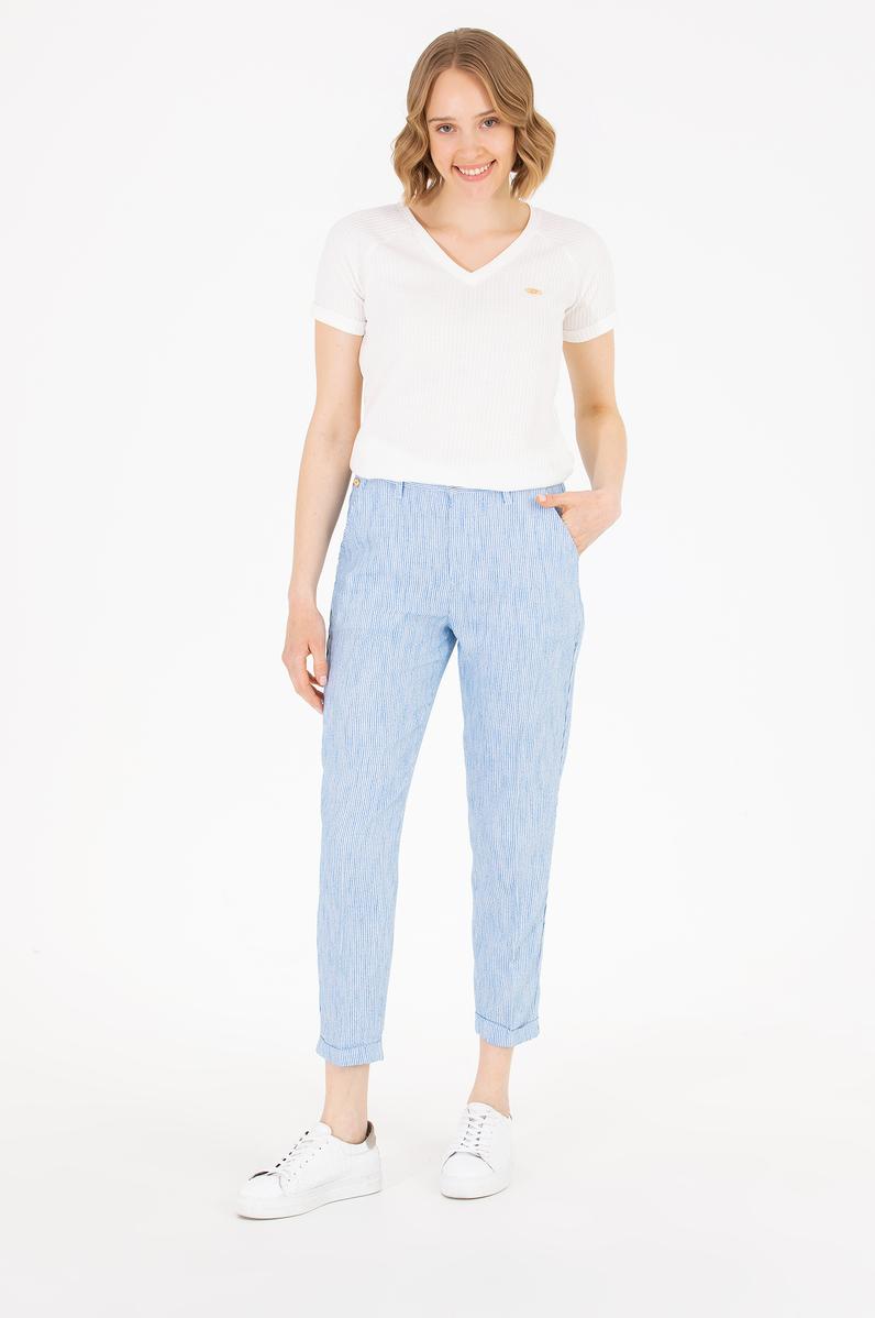 Kadın Saks Pantolon