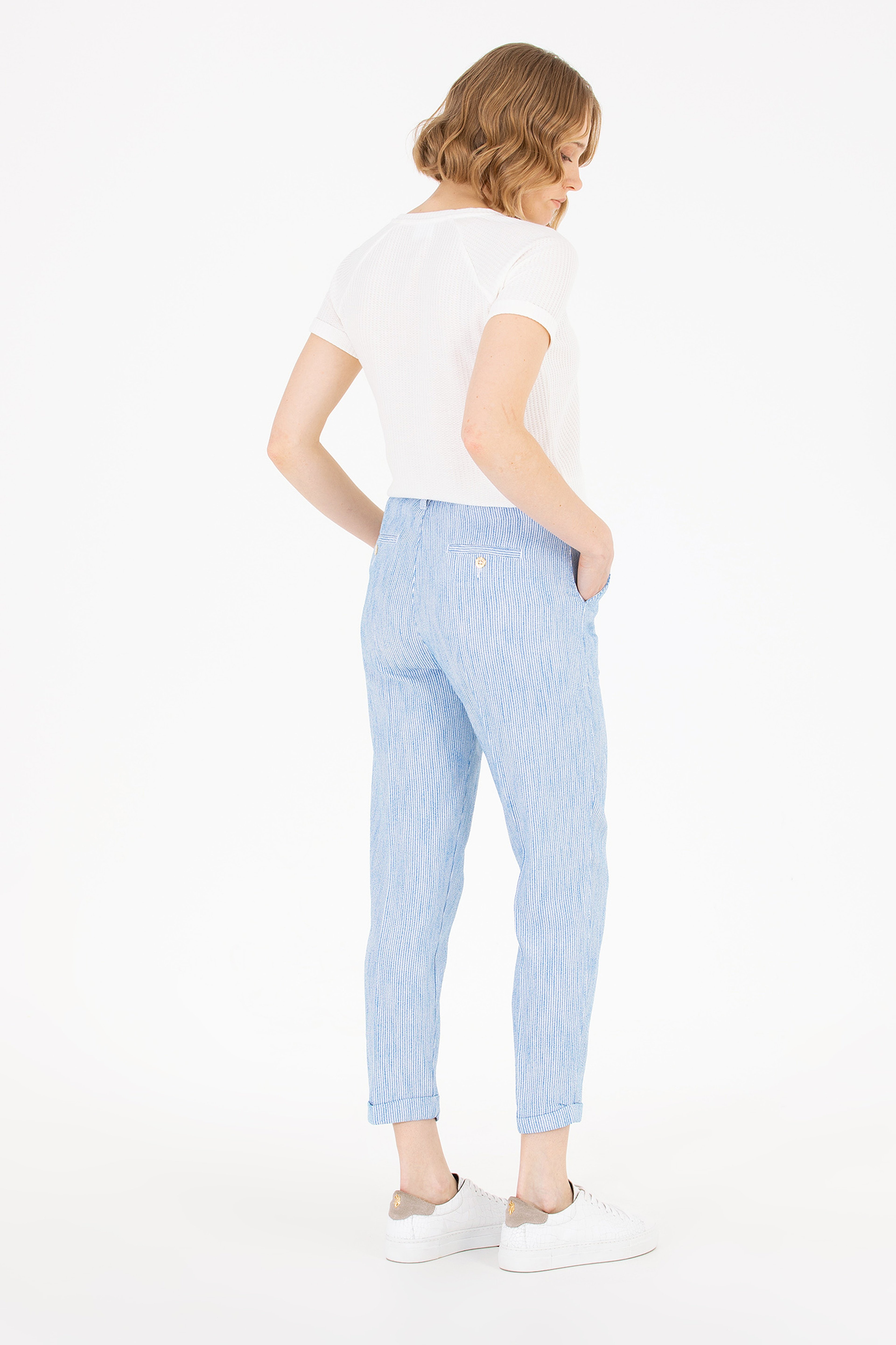Kadın Saks Pantolon - Image 4