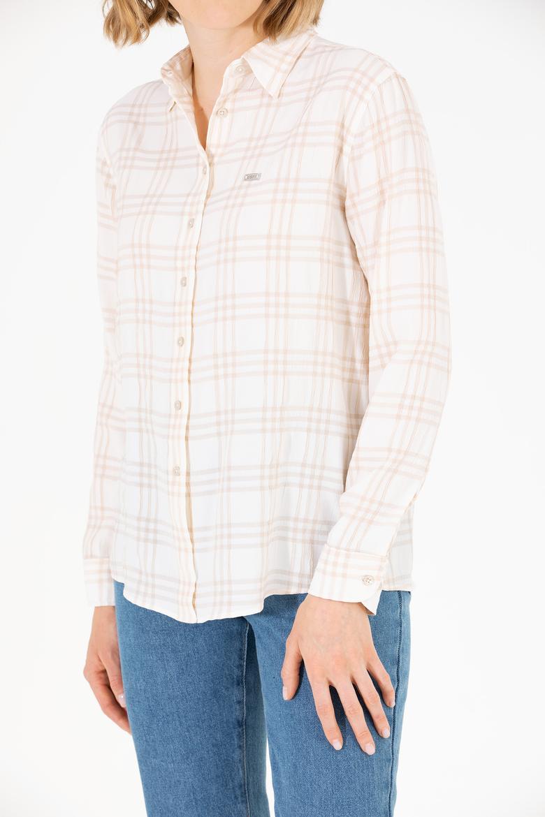 Kadın Taş Uzun Kollu Gömlek - 50264951051