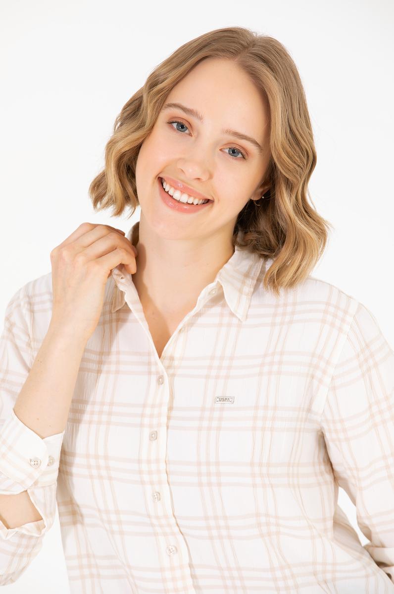 Kadın Taş Uzun Kollu Gömlek