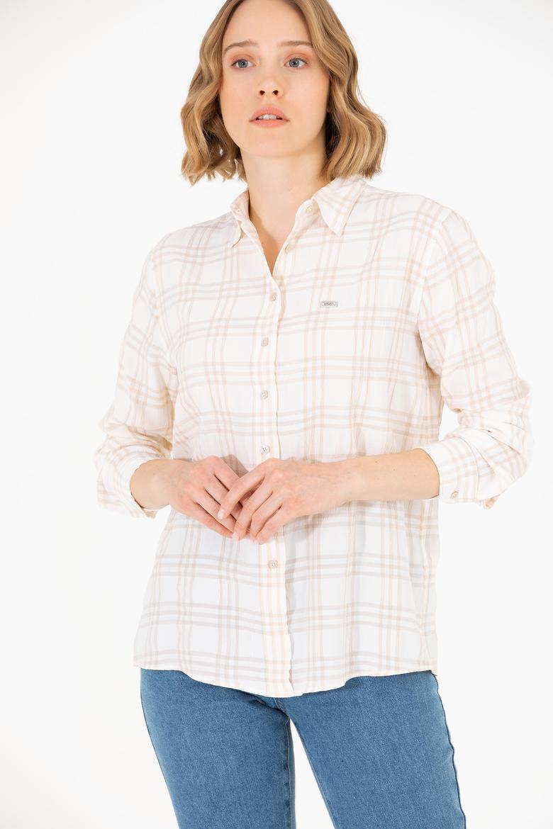 Kadın Taş Uzun Kollu Gömlek - 50264951051