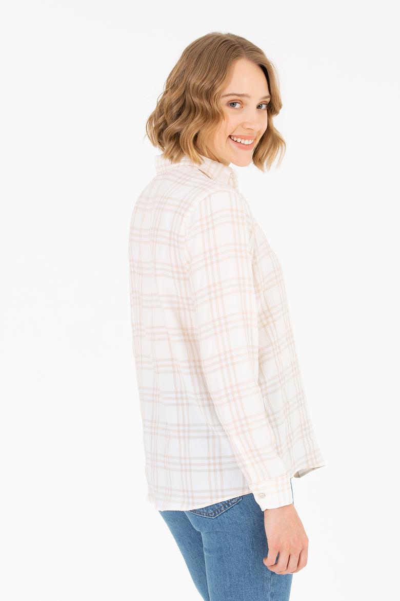 Kadın Taş Uzun Kollu Gömlek - 50264951051