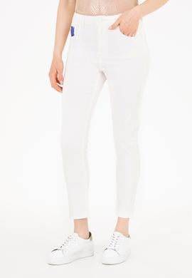 Kadın Beyaz Slim Hight Waist Fit Jean Pantolon - 50263774019