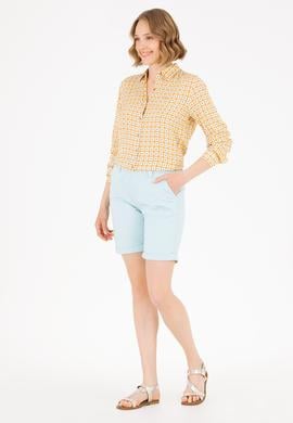 Kadın Somon Uzun Kollu Gömlek - 50264488004