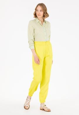 Kadın Mavi Uzun Kollu Gömlek - 50264488020