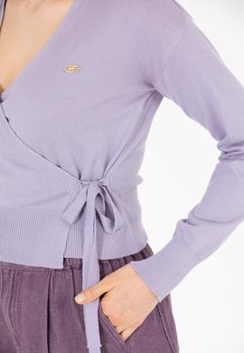 Kadın Lila Triko Hırka - 50256623036