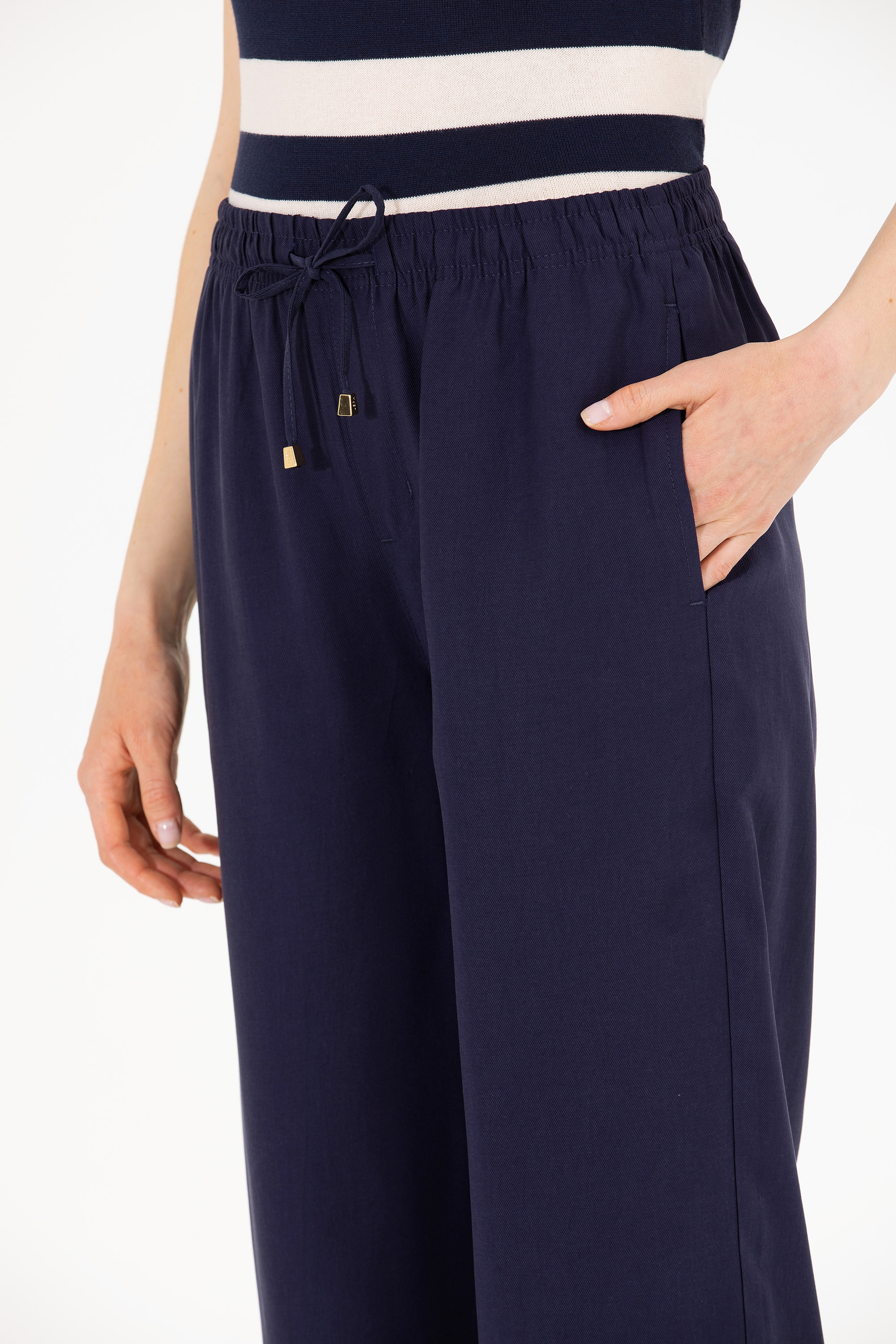 Kadın Lacivert Pantolon - Image 5