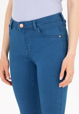 Kadın Açık Mavi Toothpick Fit Jean Pantolon - 50263764013