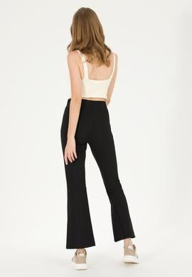 Kadın Siyah Eşofman Altı - 50264708029