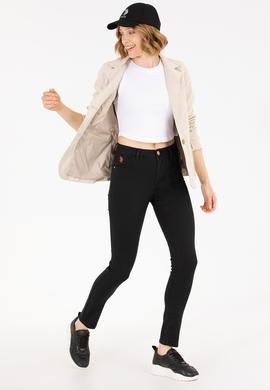 Kadın Siyah Jean Pantolon - 50265984004