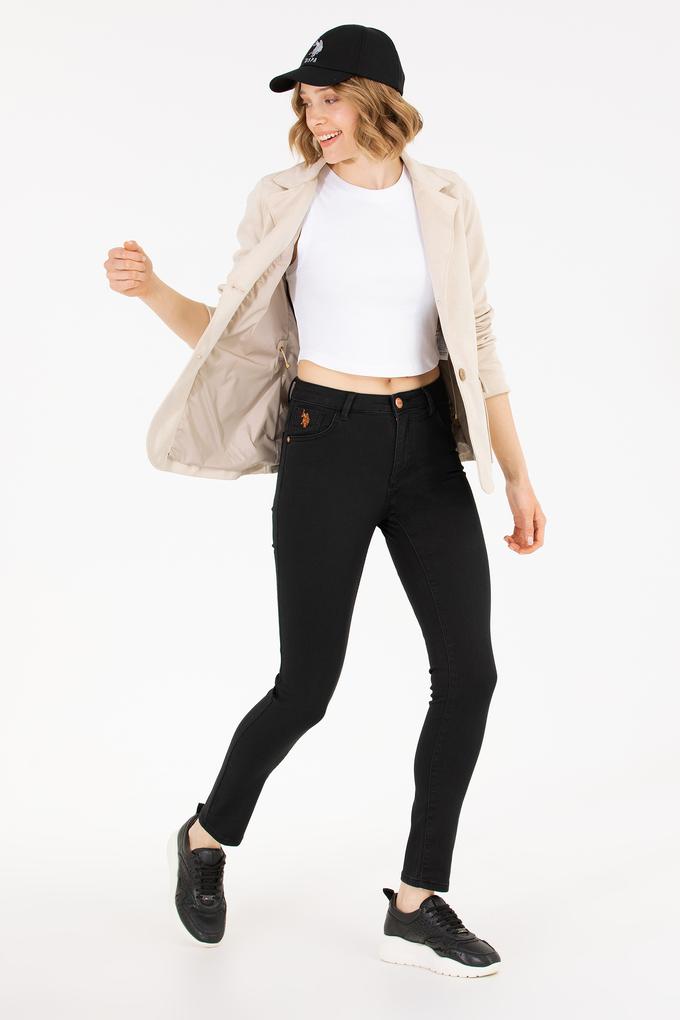 Kadın Siyah Jean Pantolon