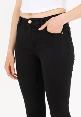 Kadın Siyah Jean Pantolon - 50265984004