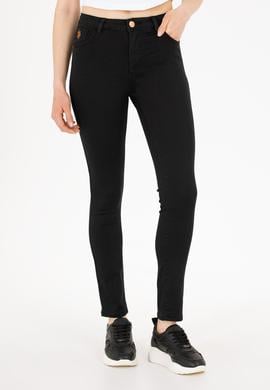 Kadın Siyah Jean Pantolon - 50265984004
