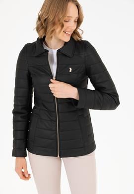 Kadın Siyah Deri Ceket - 50269051013