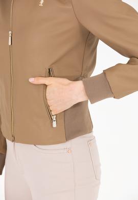 Kadın Vizon Deri Ceket - 50269376006