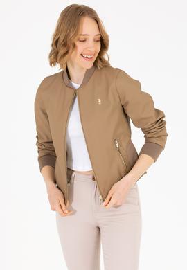 Kadın Vizon Deri Ceket - 50269376006