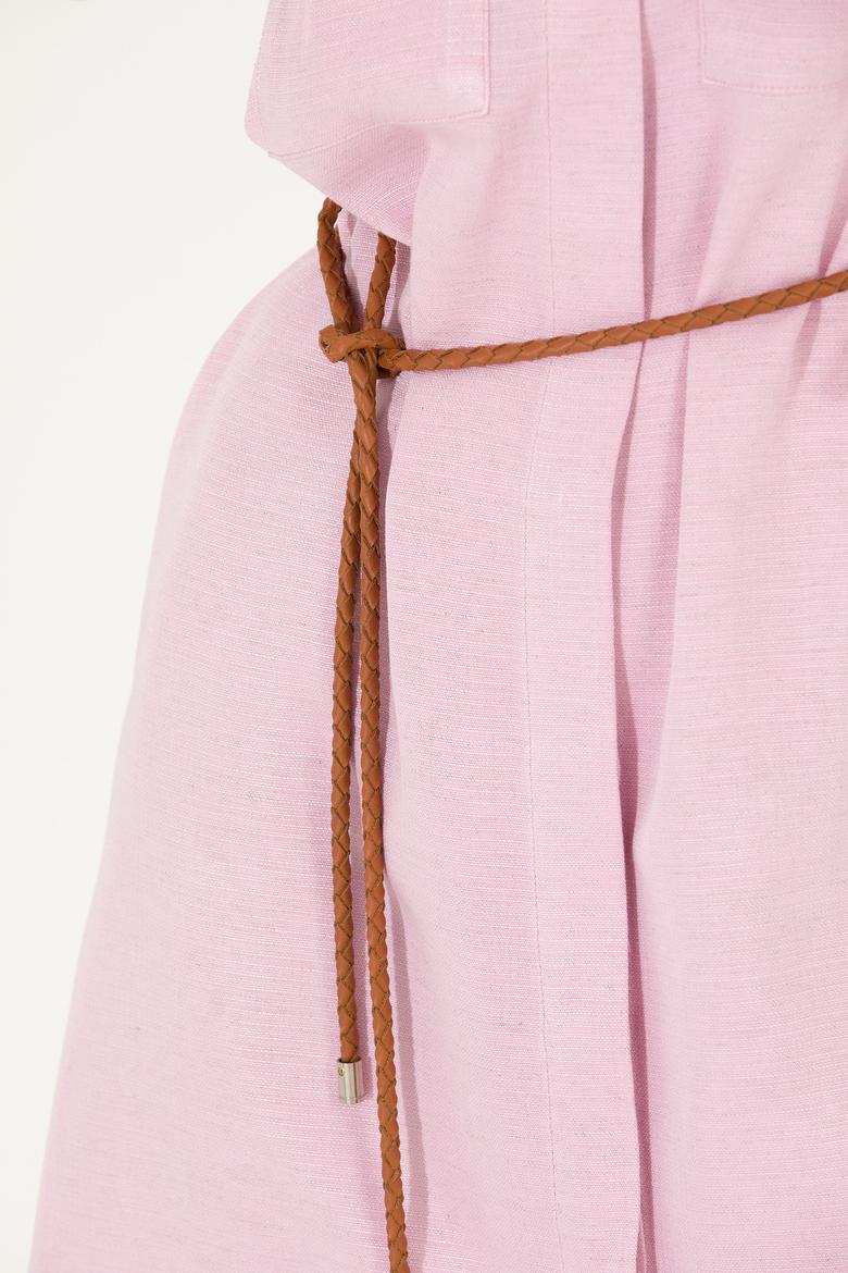 Kadın Manolya Mini Boy Dokuma Elbise - 50269608027