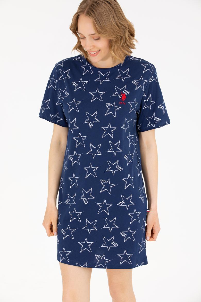 Kadın Lacivert Gecelik - 50272987004