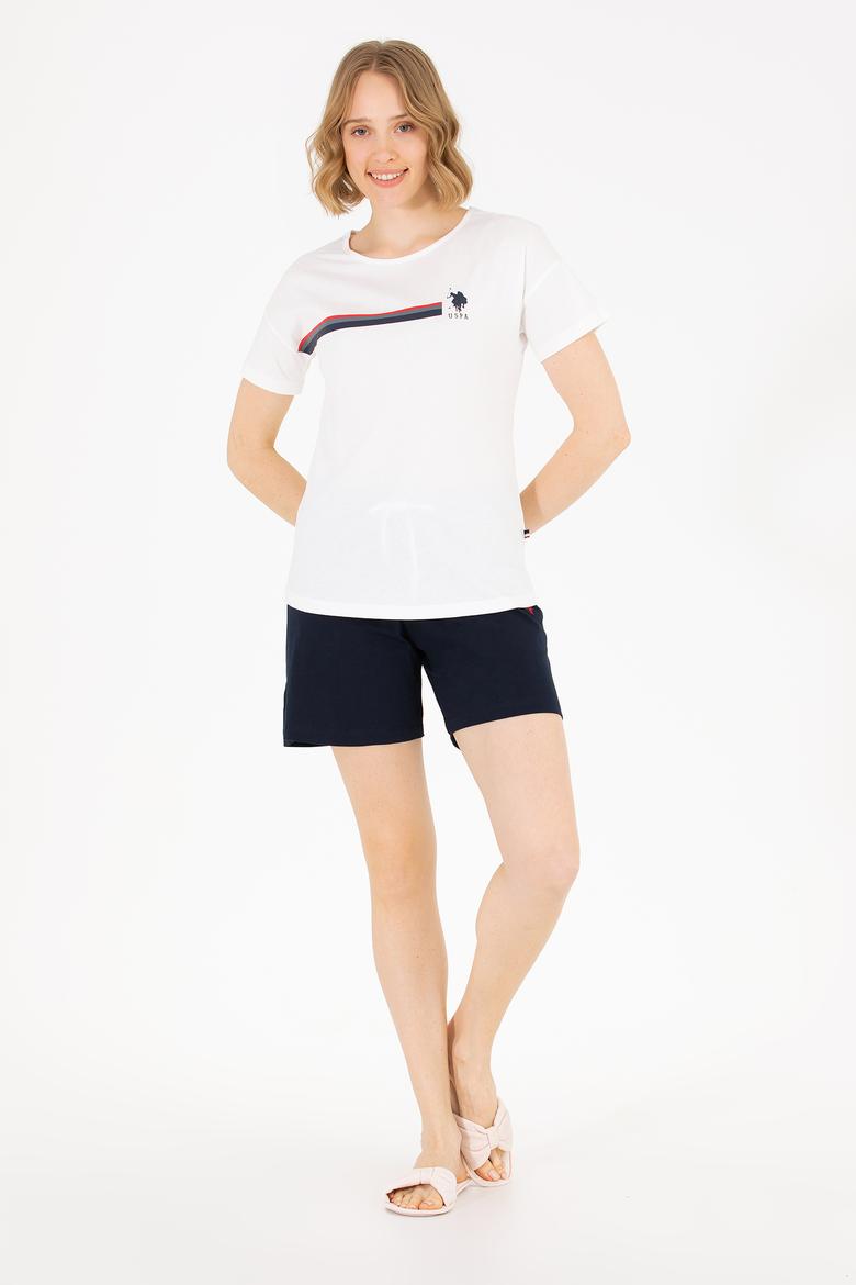 Kadın Beyaz Pijama Takımı