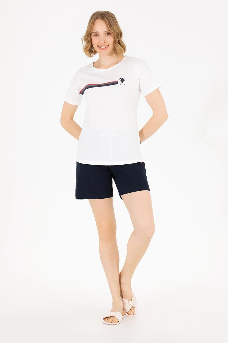 Kadın Beyaz Pijama Takımı