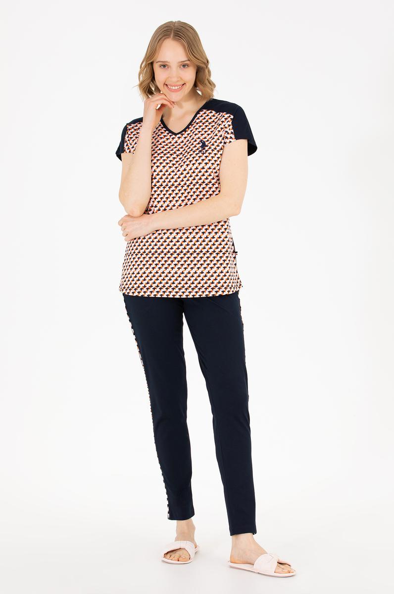 Kadın Lacivert Pijama Takımı