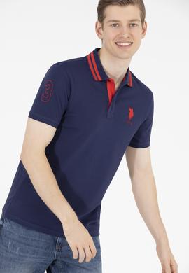 Erkek Lacivert Basic Polo Yaka Tişört - 50263001011