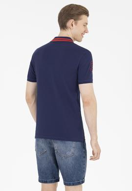 Erkek Lacivert Basic Polo Yaka Tişört - 50263001011