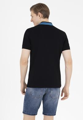 Erkek Siyah Basic Polo Yaka Tişört - 50263001030