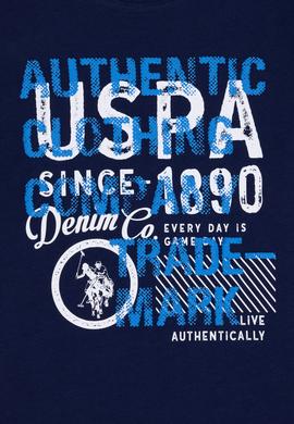 Çocuk Lacivert Bisiklet Yaka Tişört - 50263338036