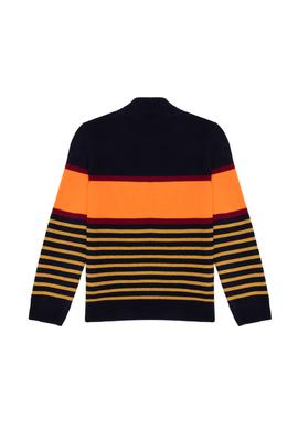 Erkek Çocuk Lacivert Fermuarlı Kazak - 50253340002