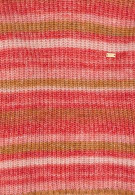 Kız Çocuk Nar Çiçeği Bisiklet Yaka Kazak - 50256722009