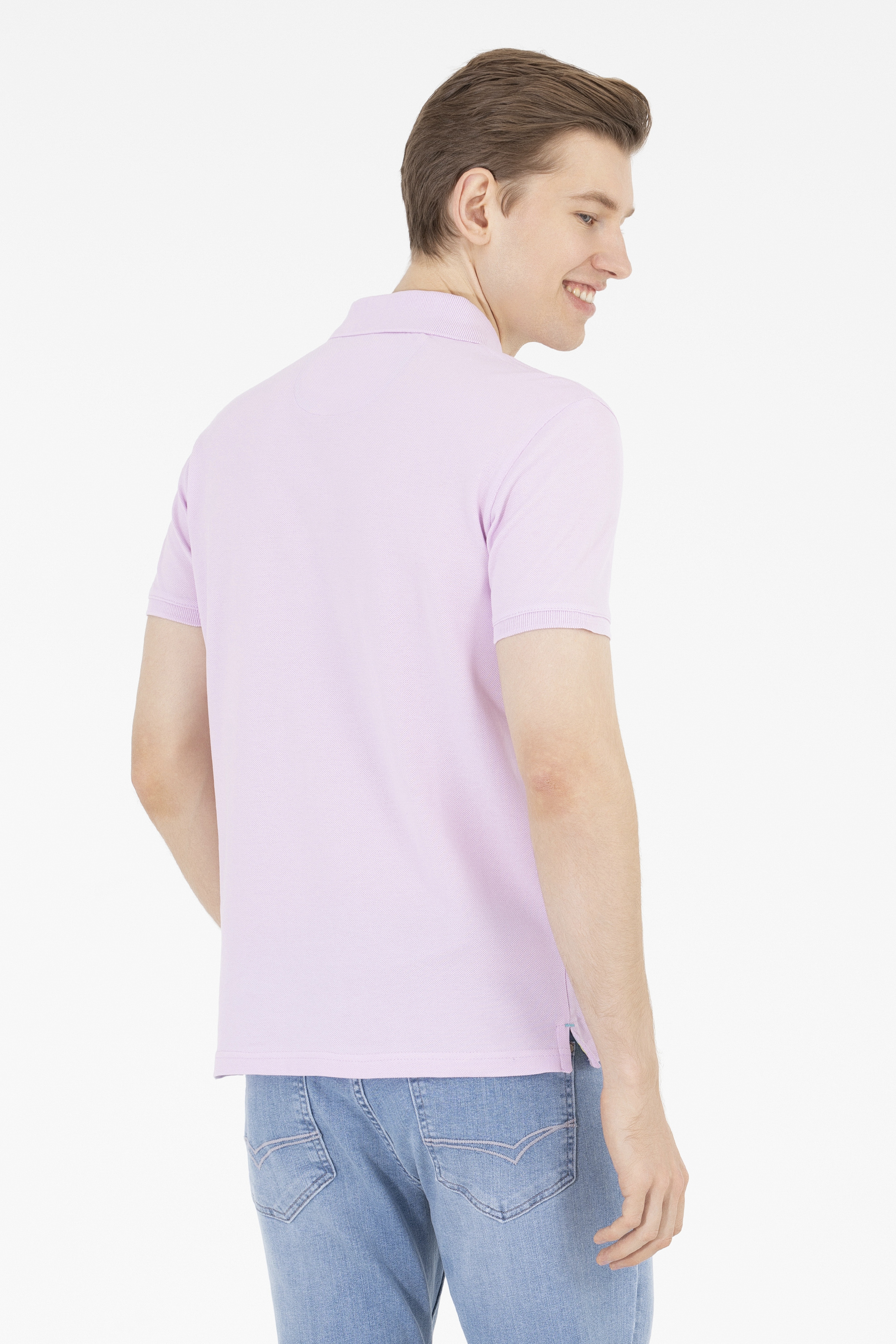 Erkek Manolya Basic Polo Yaka Tişört