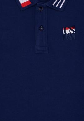 Erkek Çocuk Lacivert Polo Yaka Tişört - 50263388045