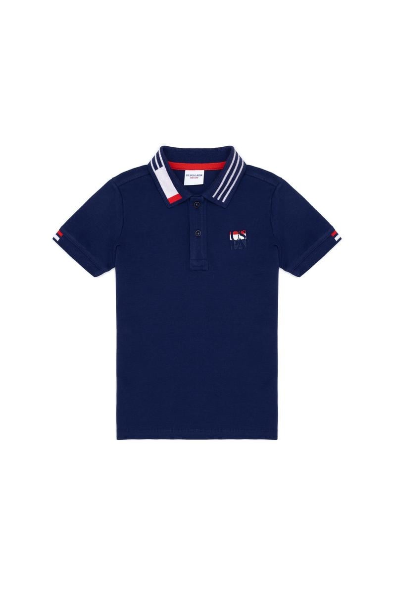 Erkek Çocuk Lacivert Polo Yaka Tişört