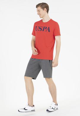 Erkek Antrasit Melanj Örme Şort - 50263258038