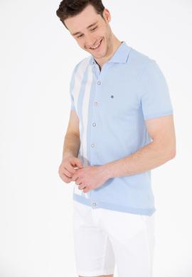 Erkek Açık Mavi Kazak - 50262473010