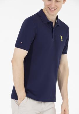 Erkek Lacivert Basic Polo Yaka Tişört - 50262969049