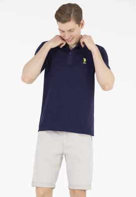 Erkek Lacivert Basic Polo Yaka Tişört - 50262969049